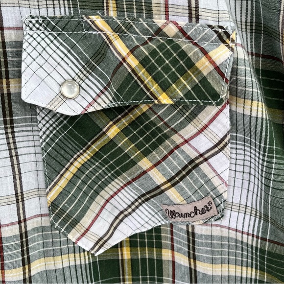 Wrangler Wrancher Men’s Long Sleeve Snap Closure Western Shirt Size XL - Picture 5 of 7